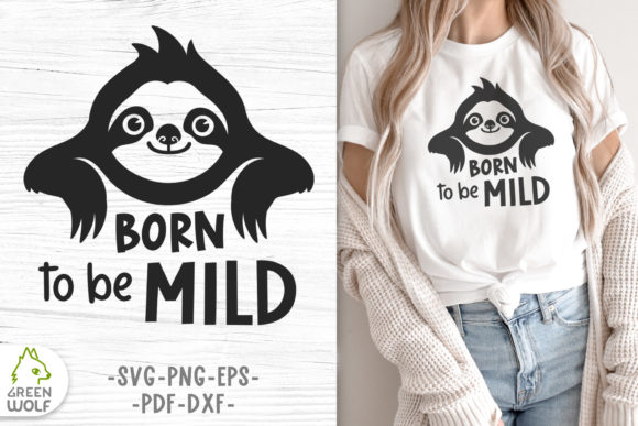 Cute Sloth T-Shirt SVG Design Review