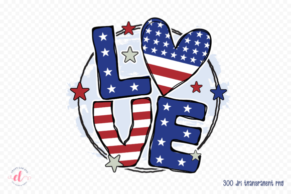 Love, 4th of July Quote Sublimation