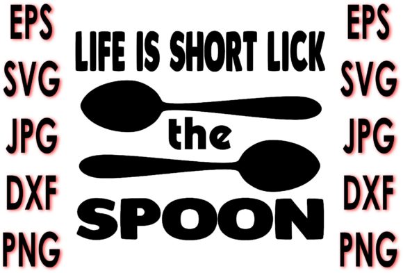 Potholder Quote Design, Life is Short Li