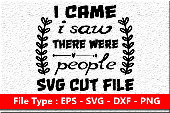 Sassy Bundle Quote Design, I Came I Saw
