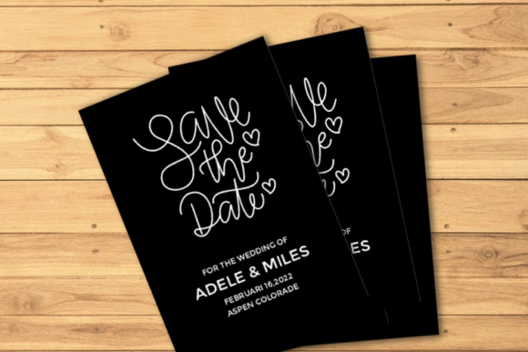 Single Line - Quote Save the Date Review