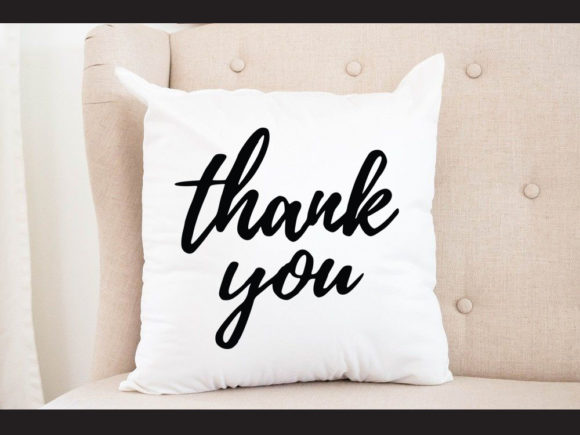 Thank You Calligraphy Quote Embroidery Review